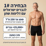 בוקסר מגן | סופג דיסקרטי | הגנה ל 3 שנים